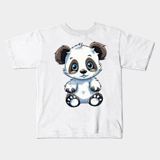 Cuteness overload with this adorable baby panda cartoon Kids T-Shirt